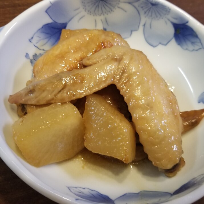 簡単☆手羽先と大根の煮物